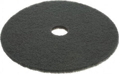 3M - Scrubbing Pad - 23" Machine, Blue Pad, Nylon & Polyester - Makers Industrial Supply