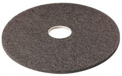 3M - Stripping Pad - 23" Machine, Black Pad, Nylon & Polyester - Makers Industrial Supply