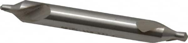 Walter-Titex - Metric Plain Cut 60° Incl Angle High Speed Steel Combo Drill & Countersink - Makers Industrial Supply