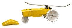 Nelson - 3/4-8 NH Rotary Lawn Sprinkler - Above Ground, Travelling, Wheel Style Base - Makers Industrial Supply