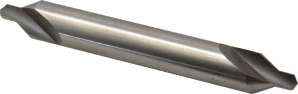 Interstate - #7 Plain Cut 60° Incl Angle High Speed Steel Combo Drill & Countersink - Makers Industrial Supply