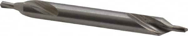 Interstate - #2 Plain Cut 60° Incl Angle Cobalt Combo Drill & Countersink - Makers Industrial Supply