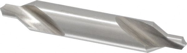 Interstate - #6 Plain Cut 60° Incl Angle Cobalt Combo Drill & Countersink - Makers Industrial Supply