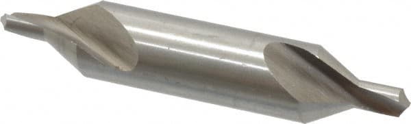 Interstate - #7 Plain Cut 60° Incl Angle Cobalt Combo Drill & Countersink - Makers Industrial Supply