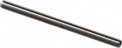 Value Collection - 2mm Diam x 30mm Long Slotted Spring Pin - Grade 1070-1080 Steel, Plain Finish - Makers Industrial Supply