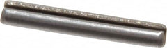 Value Collection - 3mm Diam x 20mm Long Slotted Spring Pin - Grade 1070-1080 Steel, Plain Finish - Makers Industrial Supply