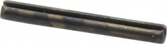 Value Collection - 3mm Diam x 24mm Long Slotted Spring Pin - Grade 1070-1080 Steel, Plain Finish - Makers Industrial Supply