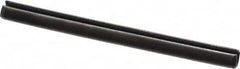 Value Collection - 4mm Diam x 50mm Long Slotted Spring Pin - Grade 1070-1080 Steel, Plain Finish - Makers Industrial Supply