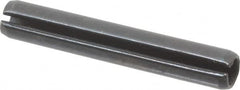 Value Collection - 5mm Diam x 32mm Long Slotted Spring Pin - Grade 1070-1080 Steel, Plain Finish - Makers Industrial Supply