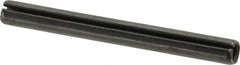 Value Collection - 6mm Diam x 60mm Long Slotted Spring Pin - Grade 1070-1080 Steel, Plain Finish - Makers Industrial Supply