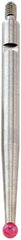 Starrett - 0.8mm Ball Diam, Carbide, Ball Test Indicator Contact Point - 1-5/16" Contact Point Length, Use with Starrett 811 & 811M Dial Test Indicators - Makers Industrial Supply