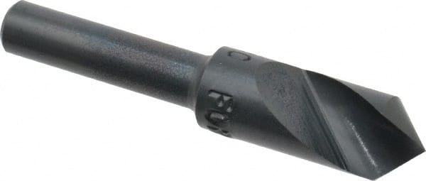 M.A. Ford - 3/8" Head Diam, 1/4" Shank Diam, 1 Flute 90° High Speed Steel Countersink - Makers Industrial Supply