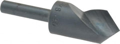 M.A. Ford - 5/8" Head Diam, 1/4" Shank Diam, 1 Flute 90° High Speed Steel Countersink - Makers Industrial Supply