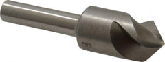 M.A. Ford - 1/2" Head Diam, 1/4" Shank Diam, 3 Flute 90° High Speed Steel Countersink - Makers Industrial Supply