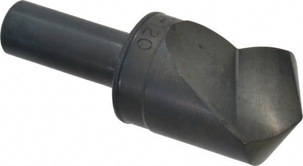 M.A. Ford - 1" Head Diam, 1/2" Shank Diam, 1 Flute 120° High Speed Steel Countersink - Makers Industrial Supply