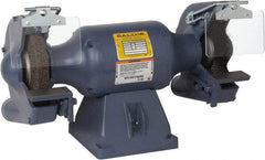 Baldor - 8" Wheel Diam x 1" Wheel Width, 3/4 hp Grinder/Buffer - 3/4" Arbor Hole Diam, 1 Phase, 3,600 Max RPM, 115/230 Volts - Makers Industrial Supply