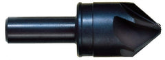 Hertel - 1-3/4" Head Diam, 1" Shank Diam, 6 Flute 60° High Speed Steel Countersink - Makers Industrial Supply