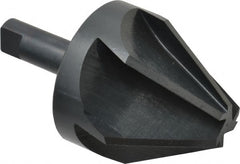 M.A. Ford - 3" Head Diam, 3/4" Shank Diam, 6 Flute 60° High Speed Steel Countersink - Makers Industrial Supply