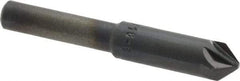 M.A. Ford - 5/16" Head Diam, 1/4" Shank Diam, 6 Flute 82° High Speed Steel Countersink - Bright Finish, 2" OAL, 0.08" Nose Diam, Single End, Straight Shank, Right Hand Cut - Makers Industrial Supply