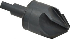 M.A. Ford - 1-1/4" Head Diam, 1/2" Shank Diam, 6 Flute 82° High Speed Steel Countersink - Makers Industrial Supply