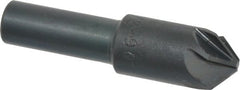 M.A. Ford - 1/2" Head Diam, 3/8" Shank Diam, 6 Flute 90° High Speed Steel Countersink - Makers Industrial Supply