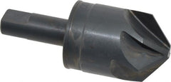 M.A. Ford - 1-1/4" Head Diam, 1/2" Shank Diam, 6 Flute 100° High Speed Steel Countersink - Makers Industrial Supply