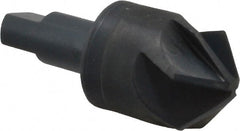 M.A. Ford - 1-1/2" Head Diam, 3/4" Shank Diam, 6 Flute 100° High Speed Steel Countersink - Makers Industrial Supply