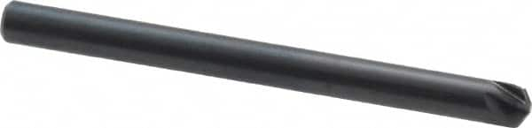 M.A. Ford - 1/8" Head Diam, 1/8" Shank Diam, 6 Flute 120° High Speed Steel Countersink - Makers Industrial Supply