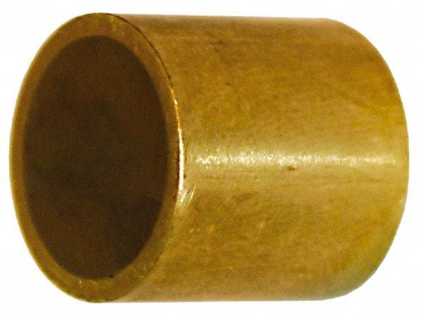 Mag-Mate - 3/4" Diam x 3/4" High, 0.06 Lb Average & 0.13 Lb Max Pull Force, Brass Alnico Shielded Magnet - 800°F Max Operating Temp, 0.062" Wall Thickness - Makers Industrial Supply