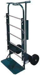 Greenlee - 300 Lb Capacity, 22-1/2" Wide x 23" Long x 47" High Wire Cart - 5 Slot, 15 Spool, Steel - Makers Industrial Supply