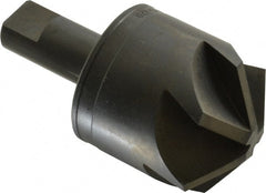 M.A. Ford - 2" Head Diam, 3/4" Shank Diam, 6 Flute 120° High Speed Steel Countersink - Makers Industrial Supply