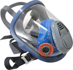 MSA - Series 3000, Size S Full Face Respirator - 4-Point Suspension, Bayonet Connection - Makers Industrial Supply