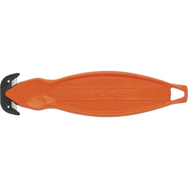 Klever Innovations - Utility Knives, Snap Blades & Box Cutters Type: Box Cutter Blade Type: Recessed/Concealed Fixed Blade - Makers Industrial Supply