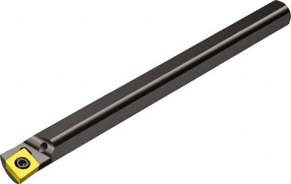 Sandvik Coromant - 12.2mm Min Bore Diam, 6" OAL, 3/8" Shank Diam, A-SCLC Indexable Boring Bar - CCMT 21.51 Insert, Screw Clamping Holding Method - Makers Industrial Supply