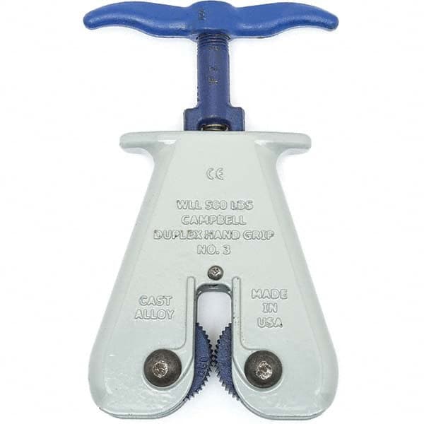 Campbell - Lifting Clamps Type: Hand Grip Clamp Minimum Grip (Inch): 0 - Makers Industrial Supply