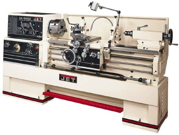 Jet - 18" Swing, 80" Between Centers, 230/460 Volt, Triple Phase Engine Lathe - Makers Industrial Supply