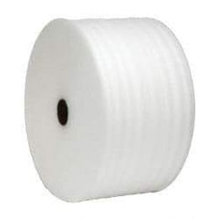 Value Collection - 275' Long x 12" Wide x 1/8" Thick, Polyethylene Foam - White - Makers Industrial Supply