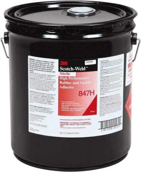 3M - Automotive Sealants & Gasketing Type: Rubber And Gasket Adhesive Container Size: 5 Gal. - Makers Industrial Supply