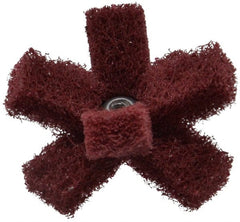 Standard Abrasives - 2 x 1/2" Very Fine 2 Ply Cross Buff - Exact Industrial Supply