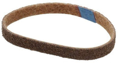 Brite Star - 3/4" Wide x 18" OAL, Aluminum Oxide Abrasive Belt - Aluminum Oxide, Coarse, Nonwoven, Series SC-BS - Makers Industrial Supply