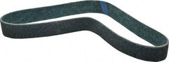 Brite Star - 2" Wide x 48" OAL, Aluminum Oxide Abrasive Belt - Aluminum Oxide, Very Fine, Nonwoven, Series SC-BS - Makers Industrial Supply