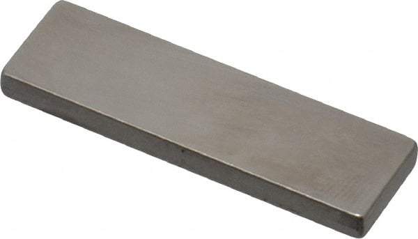 Mitutoyo - 0.1003" Rectangular Steel Gage Block - Accuracy Grade AS-1, Includes Certificate of Inspection - Makers Industrial Supply