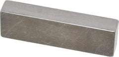 Mitutoyo - 0.2" Rectangular Steel Gage Block - Accuracy Grade AS-1, Includes Certificate of Inspection - Makers Industrial Supply