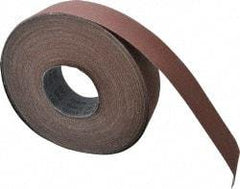 Tru-Maxx - 2" x 50 Yd 150 Grit Aluminum Oxide Cloth Roll - Very Fine Grade, J Weighted Backing - Makers Industrial Supply