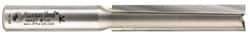 Amana Tool - 1/2" Diam, 1/2" Shank Diam, 2-1/2" Length of Cut, 2 Flute Straight Plunge Router Bit - 4-1/2" Overall Length, Carbide Tipped - Makers Industrial Supply