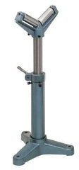 Palmgren - 38-1/2 Inch High V Roller Support Stand - 2,000 Lbs. Limit - Makers Industrial Supply