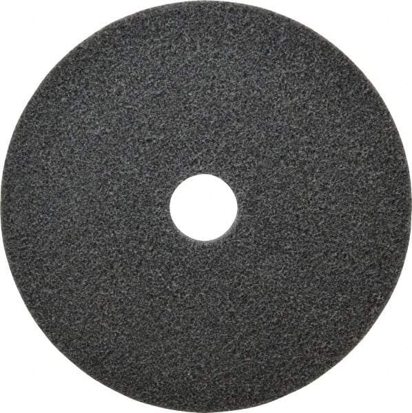 3M - 6" Diam, 1/2" Face Width, 1" Center Hole, Medium Grade, Aluminum Oxide Deburring Wheel - Unitized, Soft Density 2 Grade, 4,500 RPM - Makers Industrial Supply