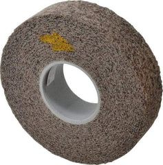 3M - 8" Diam, 2" Face Width, 3" Center Hole, Coarse Grade, Aluminum Oxide Deburring Wheel - Convolute, Hard Density 7 Grade, 4,500 RPM - Makers Industrial Supply