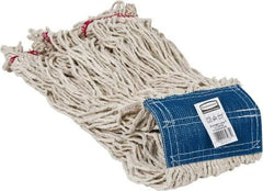 Rubbermaid - 5" Blue Head Band, X-Large Blended Fiber Loop End Mop Head - 4 Ply, Use for General Purpose - Makers Industrial Supply