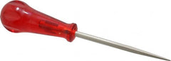 Wiha - 6-1/2" OAL Steel Reaming Awl - Plastic Handle - Makers Industrial Supply